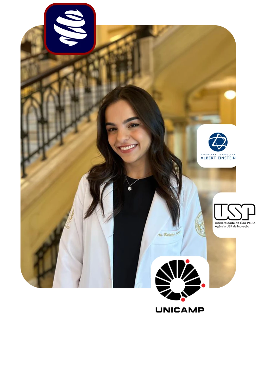 Imagem dos alunos aprovados com as maiores notas do Brasil.